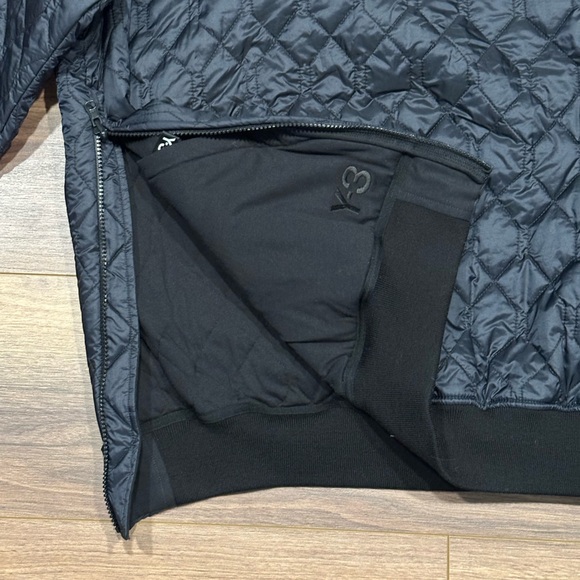 Adidas X Y-3 Quilted Reversible Crewneck Sweater Pullover in Black Size XL - Picture 6 of 14